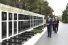 Estonian Foreign Minister visited Alley of Martyrs