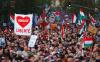 Hungary Enters Election Season with Orban and Magyar Mobilizing Massive Crowds in Budapest