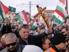 Thousands march in Budapest to support Orban amid election challenges