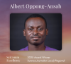 Ghana News Agency Editor wins 2025 Eric and Wendy Schmidt Award for Excellence in Science Communications  
