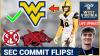 SEC FLIP! WVU gets MASSIVE TIGHT END to FLIP from Arkansas!