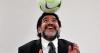 Diego Maradona loses his way during Brazil’s World Cup opener against Croatia