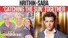 Hrithik Roshan Catches Sun With Saba Azad & Danish Renzu On A Sunny Vacation