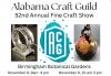 Alabama Craft Guild to host fine craft show Nov. 8-9 at Botanical Gardens
