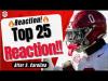 AP Top 25 Rankings Reaction After Alabama’s 29-22 win over South Carolina