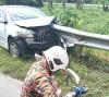 Bruneian woman killed in horrific crash after guardrail pierces vehicle in Limbang