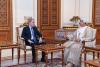 Azerbaijan's Foreign Minister Bayramov meets with Oman Minister of Royal Office