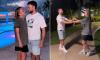JoJo Siwa proves boyfriend Chris Hughes can't say no to her as she forces him to dance in the rain during swanky Bahamas holiday ahead of Hurricane Melissa hitting the Caribbean