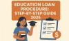 Education Loan Procedure: Step-by-Step Guide 2025