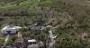 Hurricane Melissa aerial footage shows total destruction with homes ripped bare