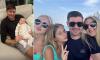Steven Gerrard plays the doting grandad after telling Rangers 'the timing isn't right' for return to football - with his family still based in Bahrain after stint in Saudi