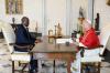 Pope Leo XIV meets with the President of Gabon