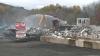 Crews battle debris blaze at Wilkes-Barre Township recycling center
