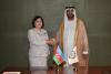 Azerbaijani Parliament Speaker meets with Arab Parliament President in Cairo