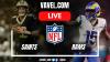 New Orleans Saints vs Los Angeles Rams LIVE Score Updates in NFL Game