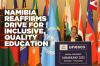 Steenkamp highlights Namibia’s commitment to inclusive education