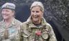 Duchess of Edinburgh channels GI Jane in full camouflage as she attends annual competition named in her honour at Sandhurst