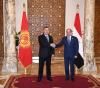 Al-Sisi holds talks with Kyrgyz president in first-ever official visit to Egypt