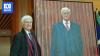 Prime minister unveils official portrait of Bob Katter — as it happened