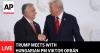 LIVE: Trump meets with Hungarian Prime Minister Viktor Orbán