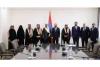 Armenia-Saudi Arabia Parliamentary Friendship Group  is  in Armenia 
