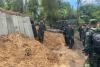 Thai army builds defensive trenches, shelters along Cambodian border