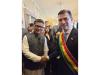 MoS Pabitra Margherita represents India at inauguration ceremony of Bolivian President Rodrigo Paz Pereira