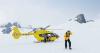 Antarctica expedition company flies guests in helicopter to Emperor penguins island