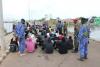 Gambia Navy intercepts boat carrying 180 migrants