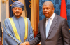 Foreign Minister conveys His Majesty Sultan Haitham’s greetings to Angolan President