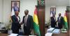 Clerk of Sierra Leone Parliament Meets Counterpart in Ghana