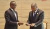 Biruta delivers Kagame's message to Angolan president