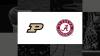 How to watch Purdue vs. Alabama men's basketball: TV channel and streaming options for November 13