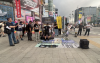 Demonstration Held to Call for Release of Hong Kong Political Prisoners