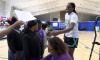 Jonquel Jones Holds Clinic For Girls In Grand Bahama
