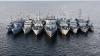 Seven NATO ships arrive in Rīga, Latvia
