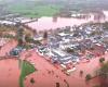 Dozens rescued in Wales as storm floods Monmouth
