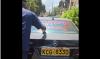 Outrage as Nairobi County officer filmed spray-painting parked car in CBD