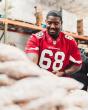 Cardinals lineman helping fight hunger with United Food Bank