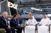 Hamdan bin Mohammed meets with the Armenian Defence Minister on the sidelines of the Dubai Airshow