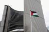 Palestinian flag raised at Toronto City Hall, in other communities across Canada