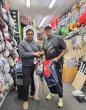 Ravi Etwaroo of Cricket Zone USA Trophies and Sports Equipment Inc., once again onboard with Project “Cricket Gear for young and promising cricketers in Guyana”