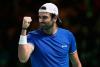 Berrettini puts Italy ahead in Davis Cup semifinal against Belgium