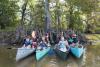 Mom, 7 kids canoe length of Mississippi River, end journey in New Orleans