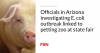 Officials in Arizona investigating E. coli outbreak linked to petting zoo at state fair