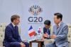 Lee Suggests Strategic Partnership between S. Korea, France
