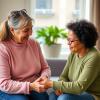 Mobile Health vs. Home Education: Caregiver Support Study