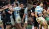 England's Argentina win turns nasty: Tom Curry accused of shoving rival coach and telling him to 'f*** off' after substitute's crunching tackle sparked on-pitch scuffle