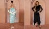 Tessa Thompson dazzles in a green sequin dress as she joins Gisele Bündchen and Tyra Banks at the Franca Fund Gala in Qatar