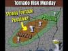 Strong Tornadoes Possible Monday Across Texas and ARK-LA-TEX Region, Forecasters Warn